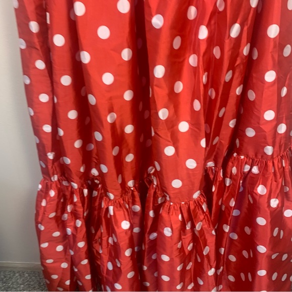 Anthropologie astu Sally Bow Polka Dot Tiered Maxi Dress - Picture 6 of 15